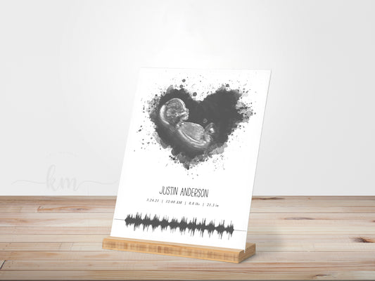 Most popular baby keepsakes new mom gifts baby shower gifts ultrasound art embryo designs