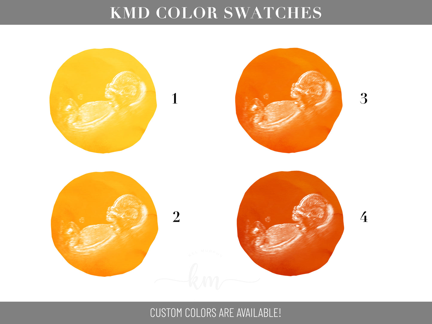 You Are My Sunshine Watercolor Ultrasound Art