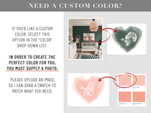 Load image into Gallery viewer, Three Hearts Watercolor Ultrasound Art

