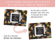 Load image into Gallery viewer, Digital Pregnancy Announcement Custom wording Social Media Idea
