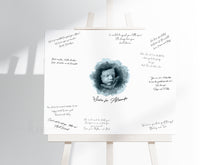 Load image into Gallery viewer, Baby Shower Guestbook Art with Pen &amp; Ink Ultrasound
