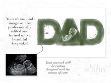 Load image into Gallery viewer, DAD Watercolor Ultrasound Art
