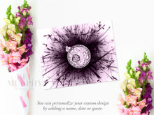 Load image into Gallery viewer, Dandelion IVF Embryo Art Wish Painted IUI Fertility TTC
